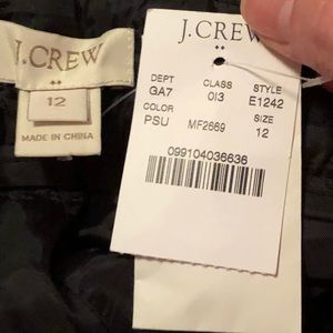 J Crew Silver dress pants size 12
